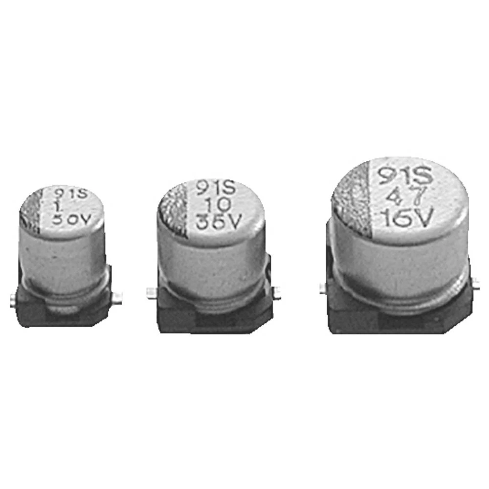 KJ Electronics elektrolitski kondenzator 35 V/DC 20 % (Ø x V) 10 mm x 13.5 mm 1 kom. slika
