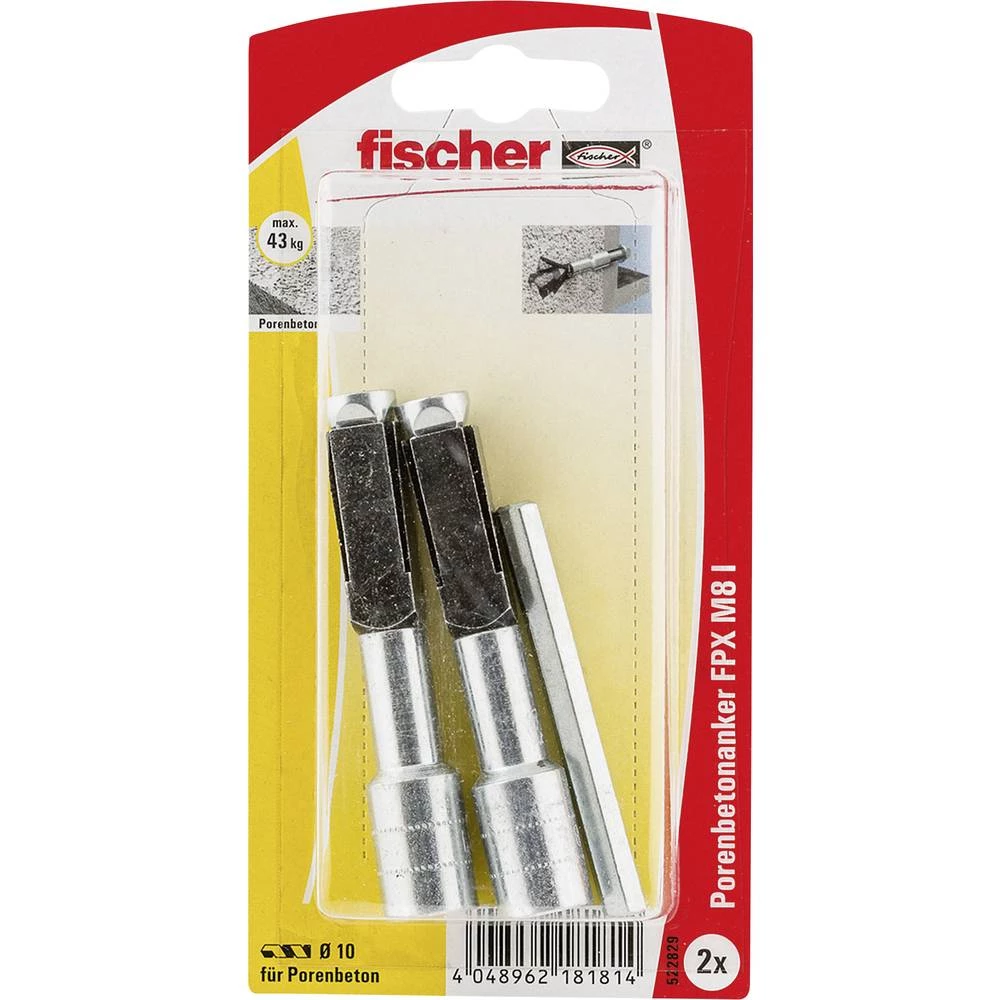 Sidro za porobeton Fischer FPX-I M8 K 75 mm 522829 1 set slika