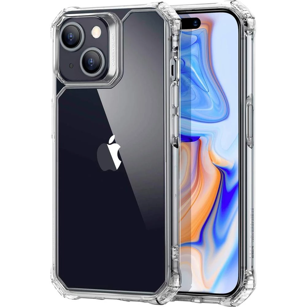 ESR Air Armor Case stražnji poklopac za mobilni telefon Apple iPhone 15 prozirna induktivno punjenje slika