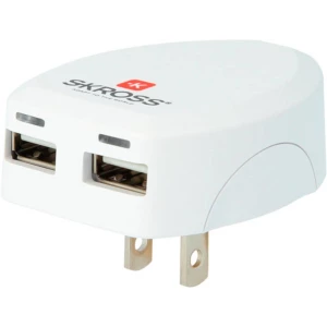 Skross 1.302730-E USB punjač Utičnica Izlazna struja maks. 2.4 A 2 x USB slika