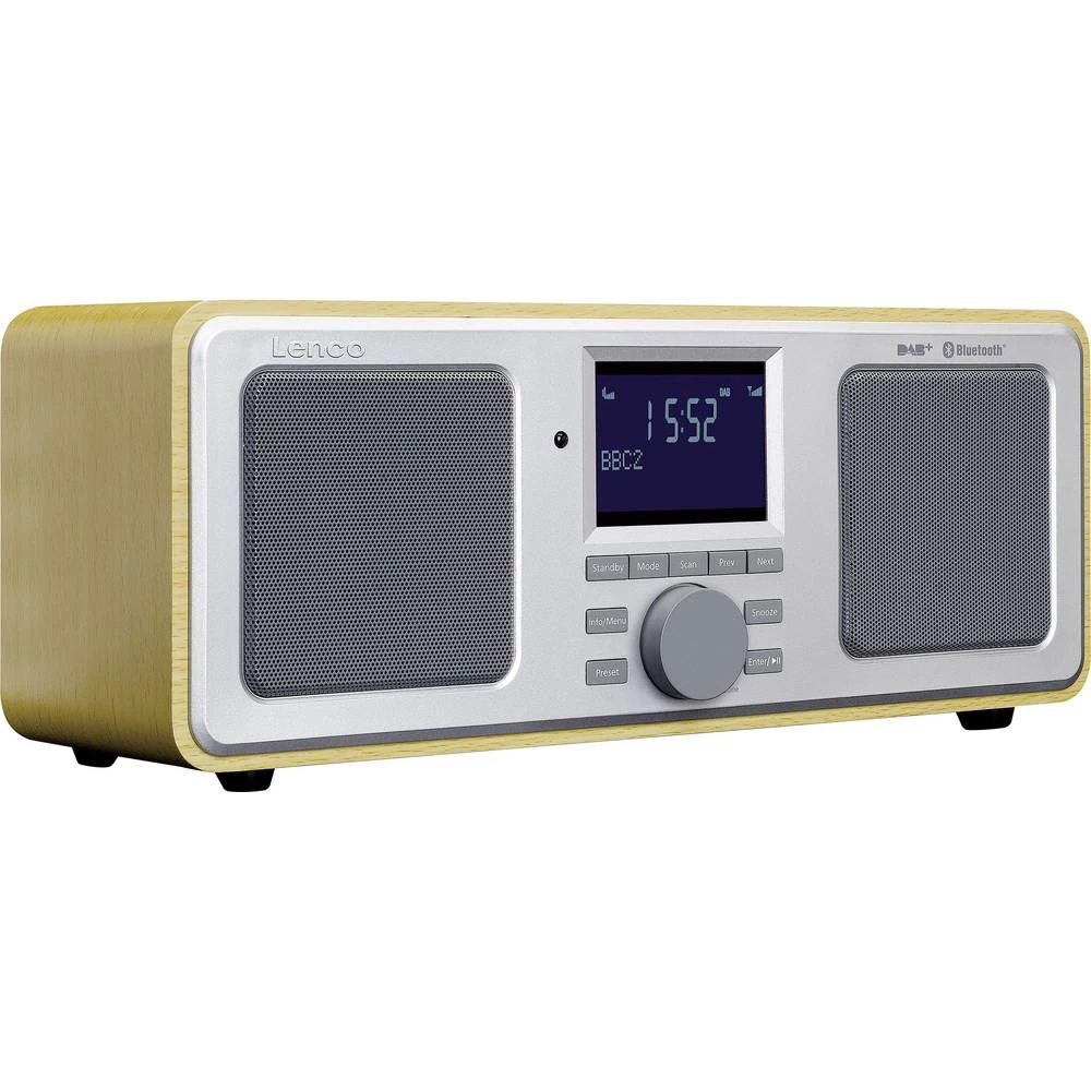 DAB+ (1012) Stolni radio Lenco DAR-015WD AUX, Bluetooth slika