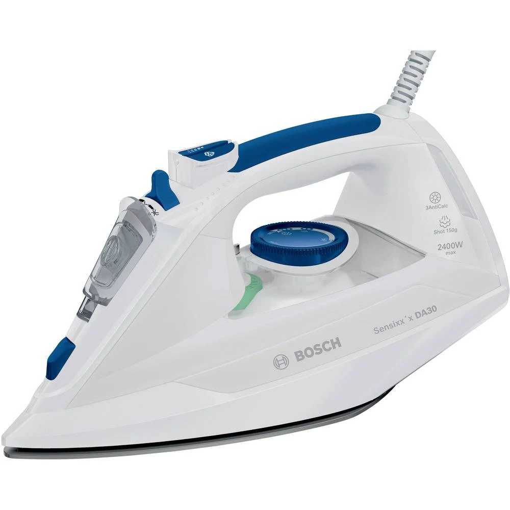 parno glačalo Bosch Haushalt DETDA302401W bijela 2400 W slika