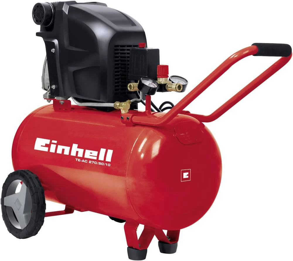 Einhell TE-AC 270/50/10 kompresor, kapacitet 50 l, 10 bara slika