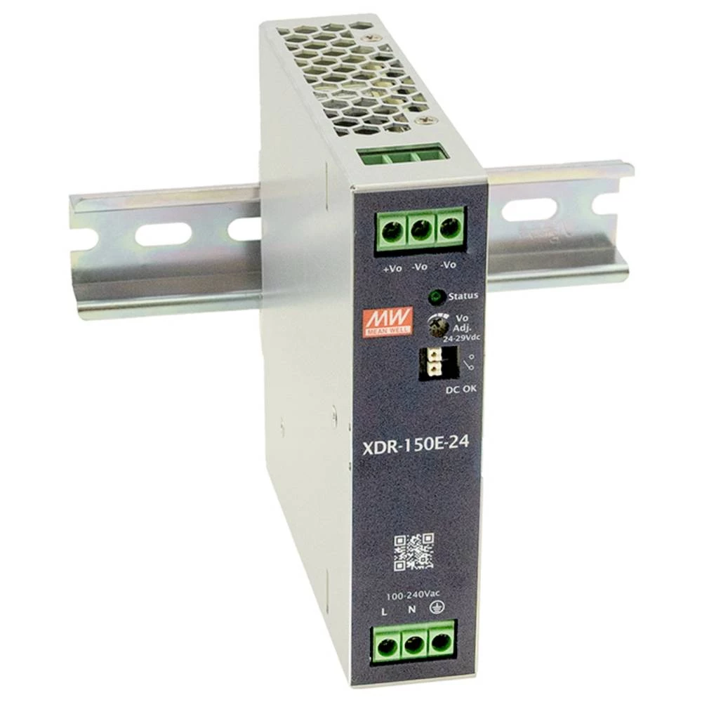 MEAN WELL XDR-150E-36 DIN-napajanje (DIN-letva) 36 V 4.33 A 155.9 W Content 1 kom. slika
