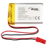 Akyga LP503448 aku-pack x poseban akumulator LiPo 3.7 V 800 mAh