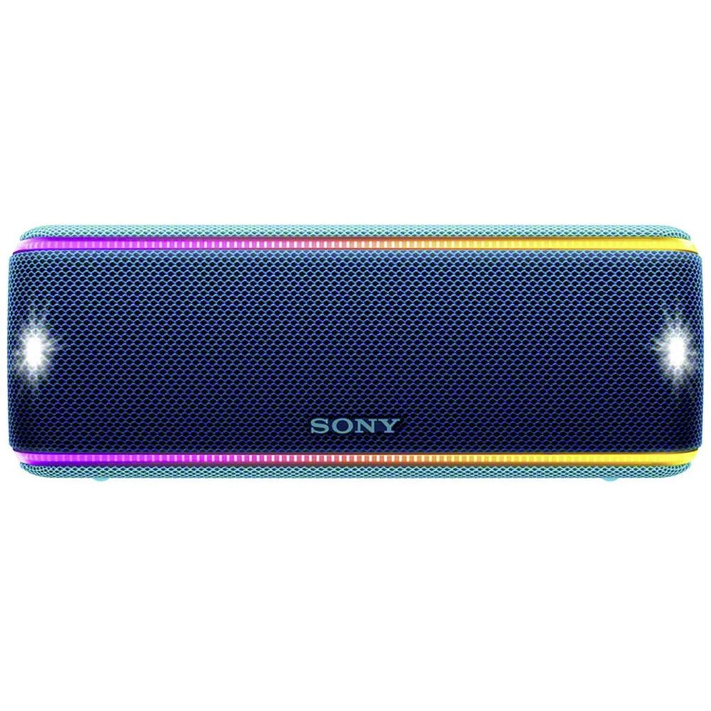 Bluetooth zvučnik Sony SRS-XB31 AUX, Funkcija govora slobodnih ruku, NFC, Otporan na prašinu, Vodootporan Plava boja slika