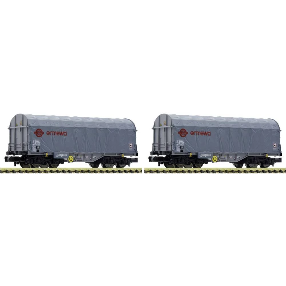 Fleischmann 837927 2 kom. Set: klizni karavan s ceradom, ERMEWA slika