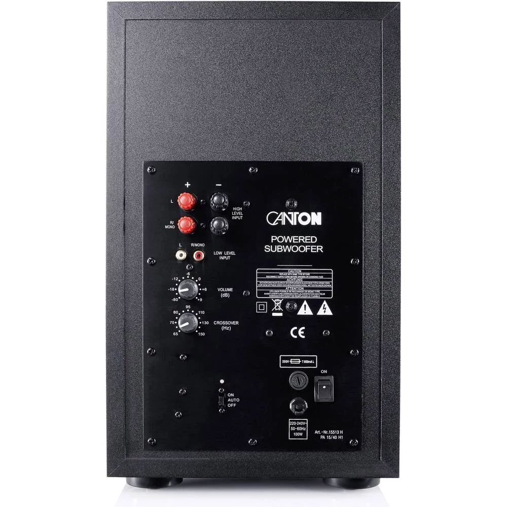 Canton Movie 165 5.1 Crna slika