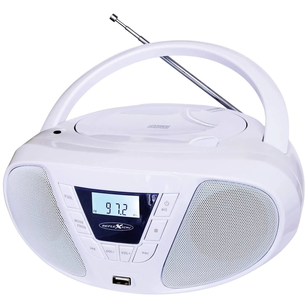 Reflexion CDR614UWH CD radio UKW (1014) UKW, CD, USB slika