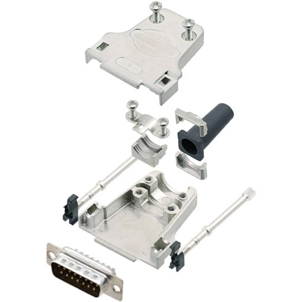 Komplet D-SUB pinskih konektora 180 ° Broj polova: 37 Lemni kup Amphenol 1 ST slika