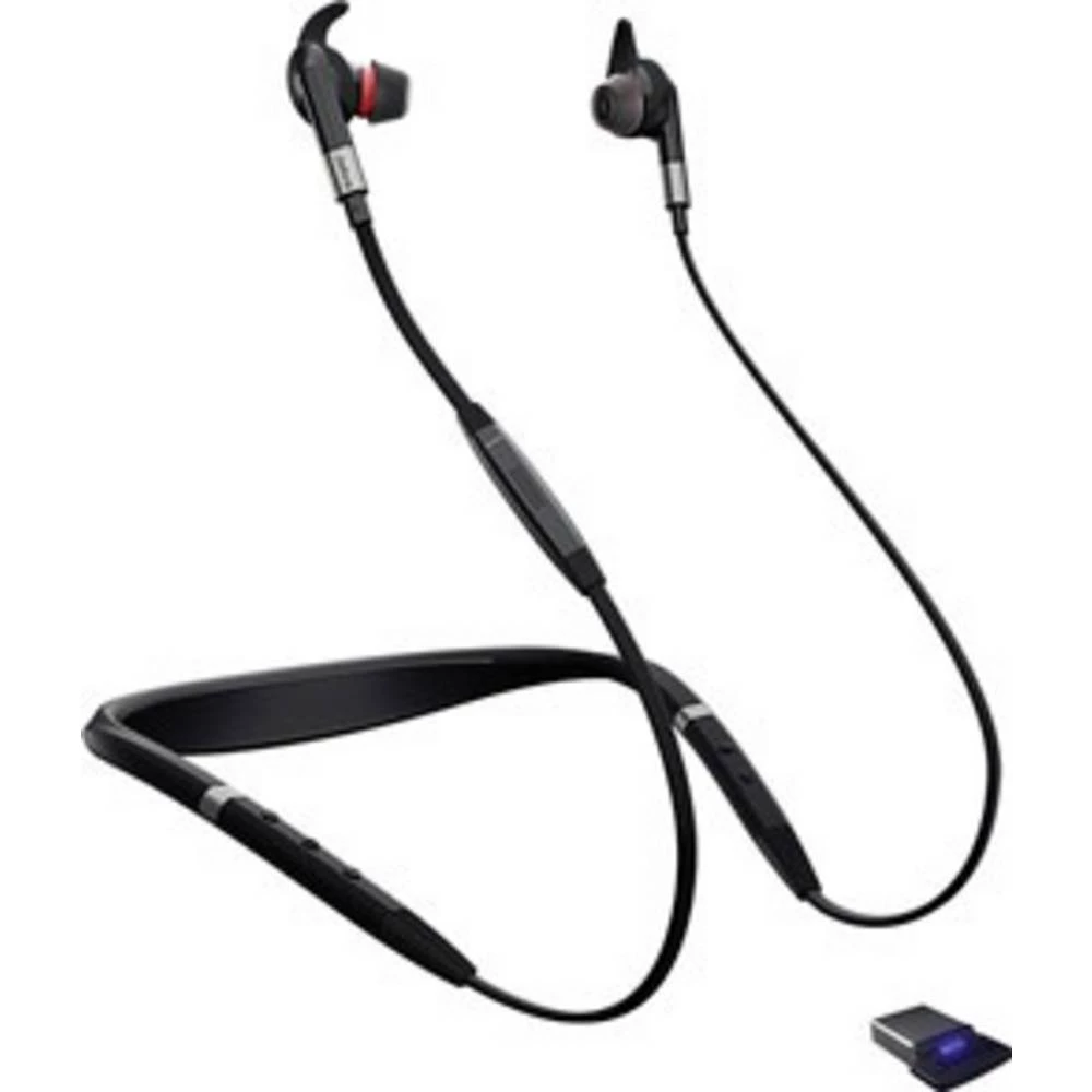 Jabra Evolve 75e MS Telefonske slušalice Bluetooth Bežične U ušima Crna slika