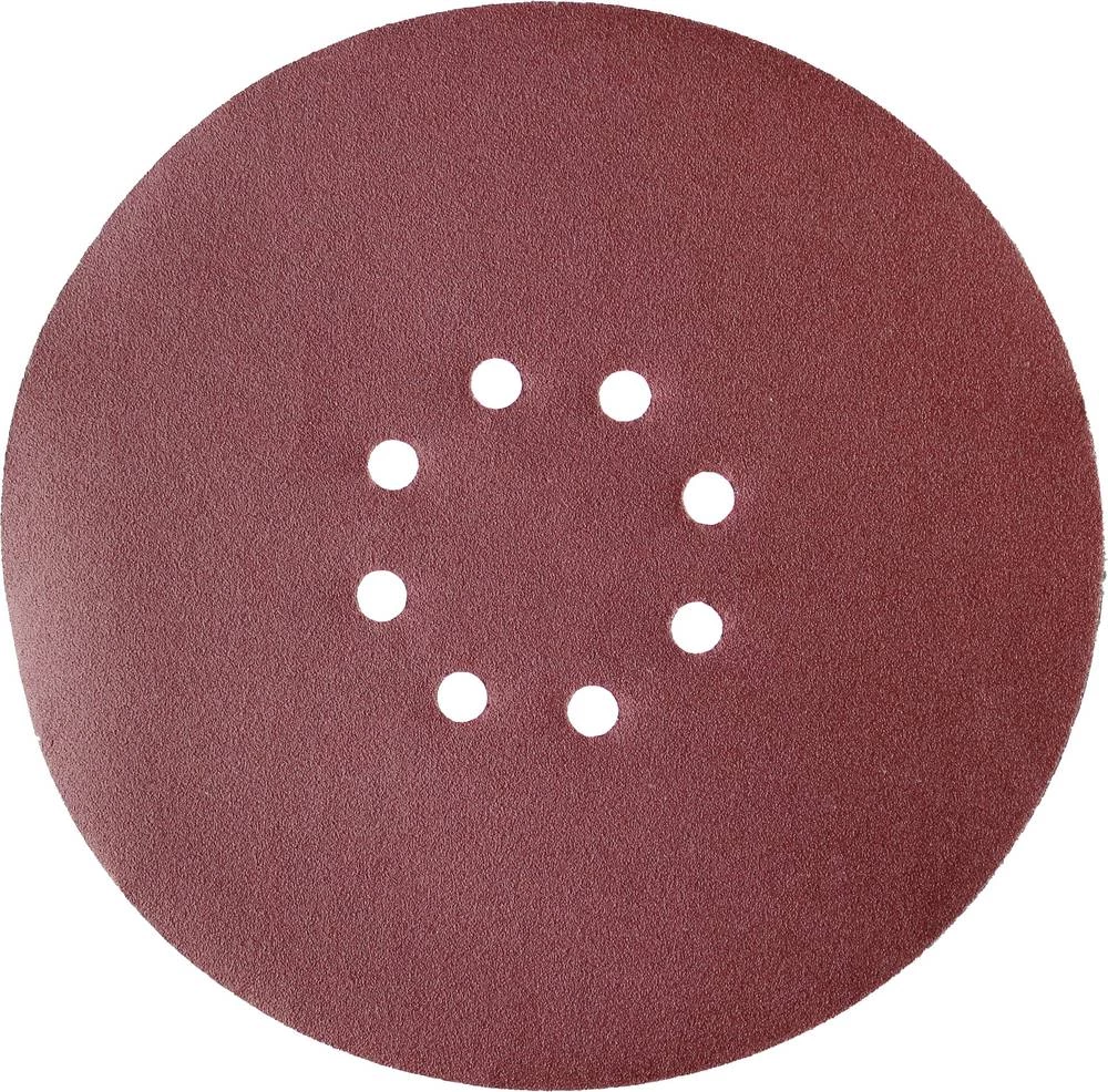 Brusni papir za brusilicu za knauf Einhell granulacija 120 promjer 225 mm P120 brusni papir 225, čičak 4259921 10 kom. slika