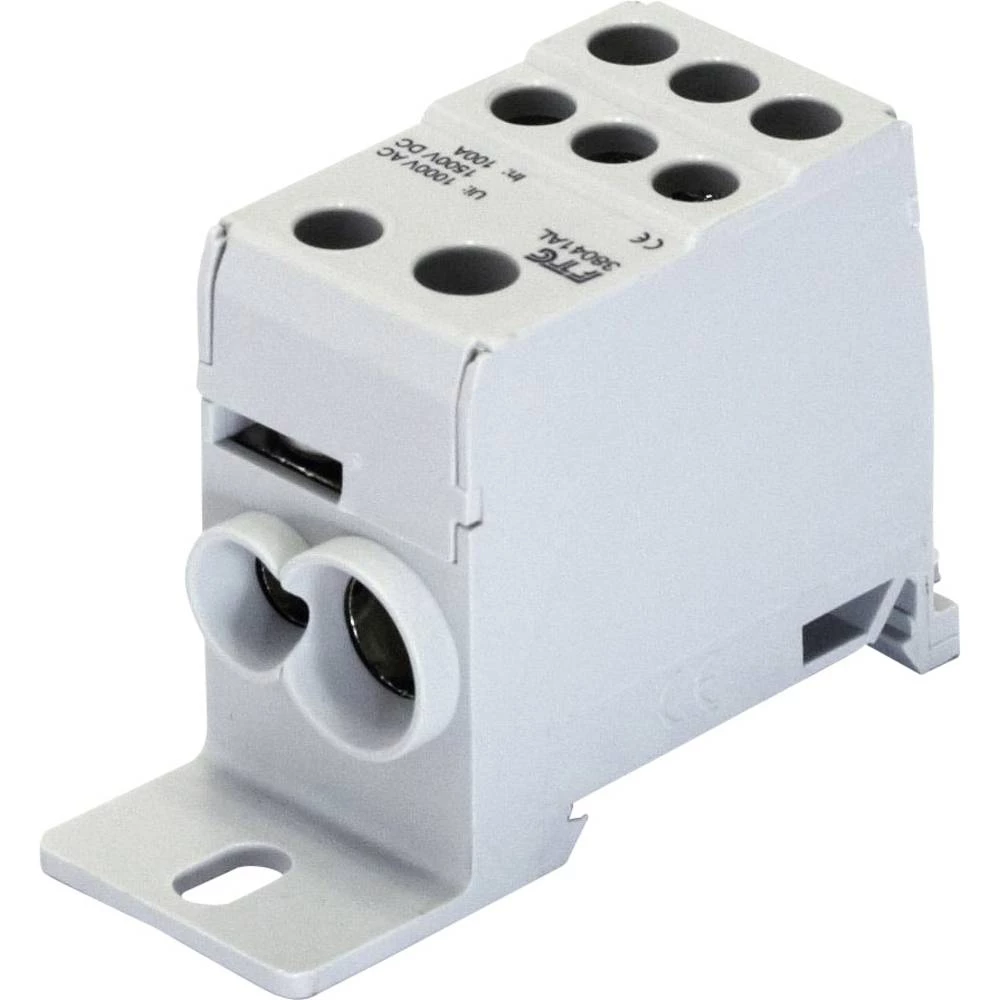 Blok stezaljka Aluminijum Siva 35 mm&sup2; 1000 V Vrsta provodnika = L FTG Friedrich Göhringer 5687 slika