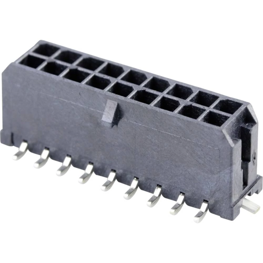Molex ugradna standardna letva s muškim kontaktima Ukupan broj polova 18 Raster: 3 mm 430451819 1 St. Tape on Full reel slika