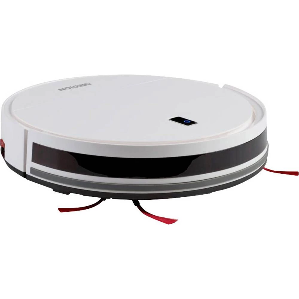 Medion MD 19700 robot za usisivanje bijela, crna daljinski upravljač slika