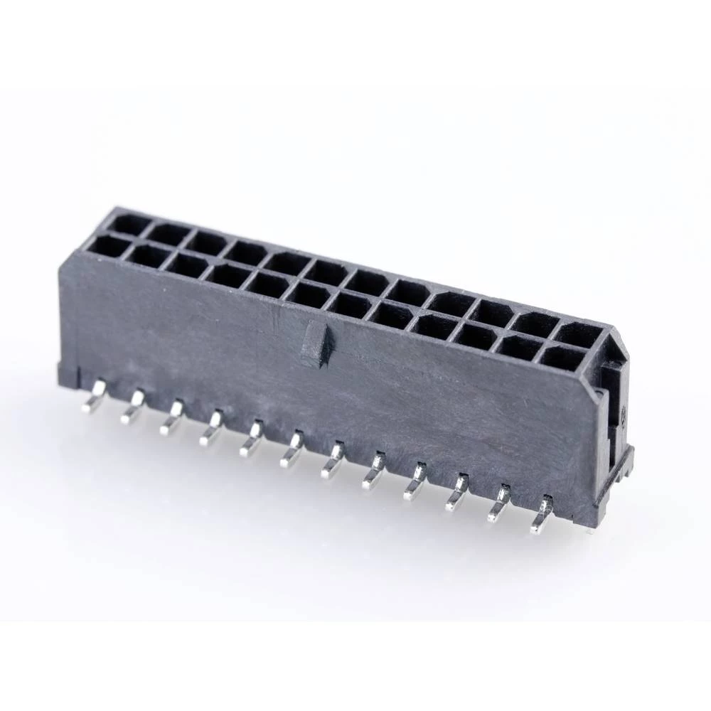 Molex ugradna standardna letva s muškim kontaktima Ukupan broj polova 24 Raster: 3.00 mm 430452416 1 St. Tape on Full re slika