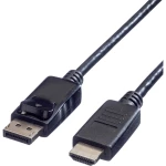 Value DisplayPort priključni kabel 1.00 m 11.99.5780 sa zaštitom crna [1x muški konektor displayport - 1x muški konektor