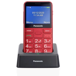 Panasonic KX-TU155 senior mobilni telefon  crvena slika
