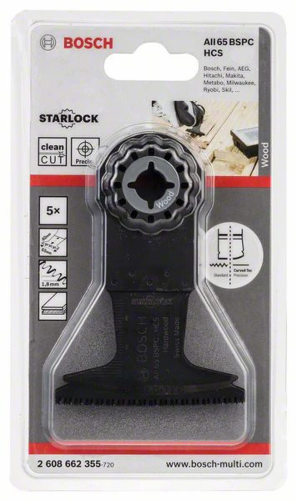 List ubodne pile Bosch Accessories AII 65 BSPC 2608662355 5 ST slika