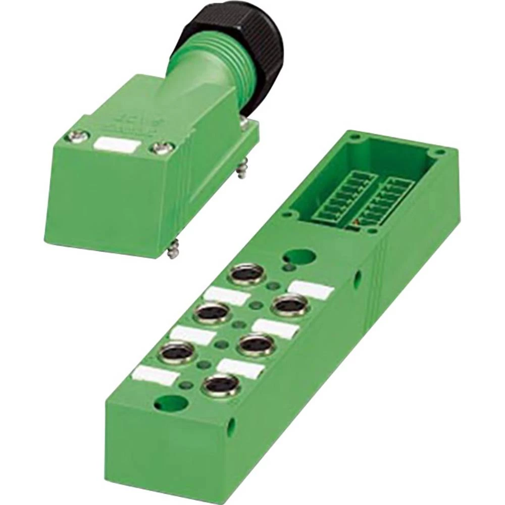 Sensorska/aktivatorska kutija pasivna M8 razdjelnik s metalnim navojem SACB- 6/3-L-C-M8 1503425 Phoenix Contact 1 ST slika