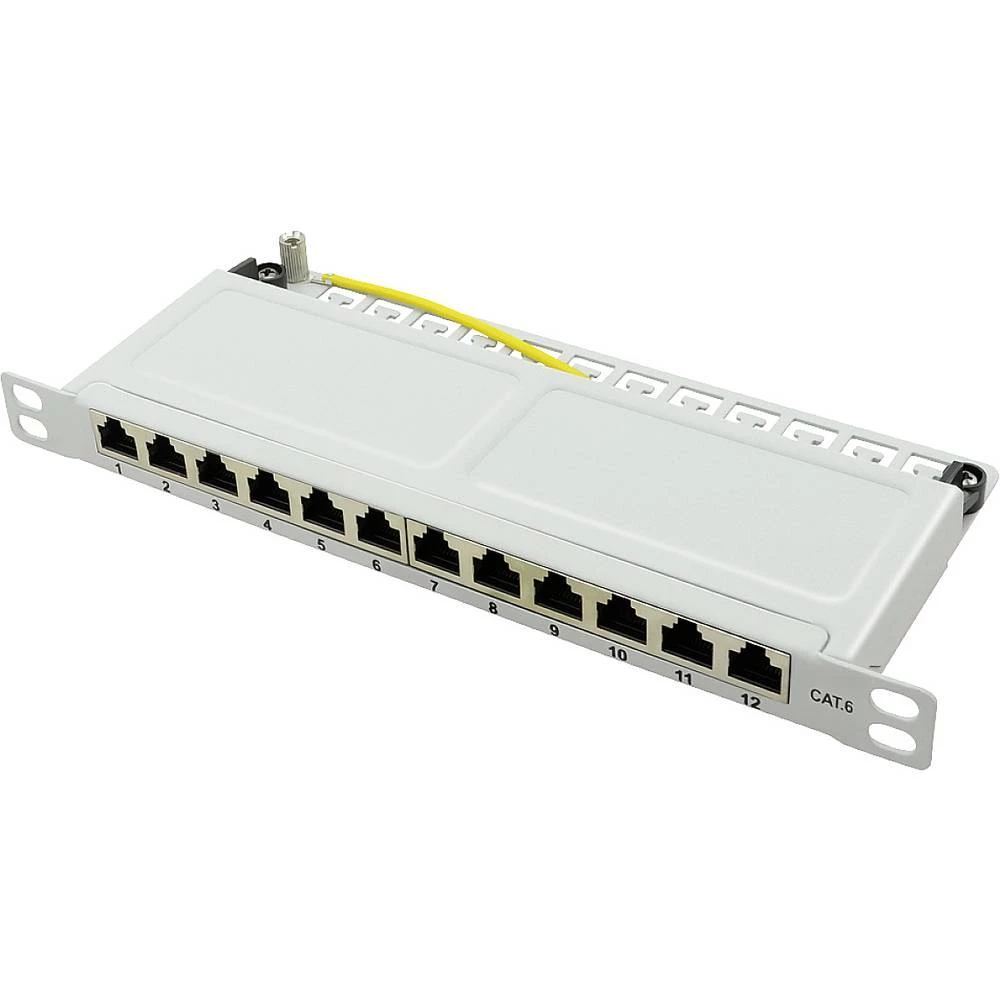 LogiLink NP0068 12 ulaza patch panel cat 6 0.5 HE slika