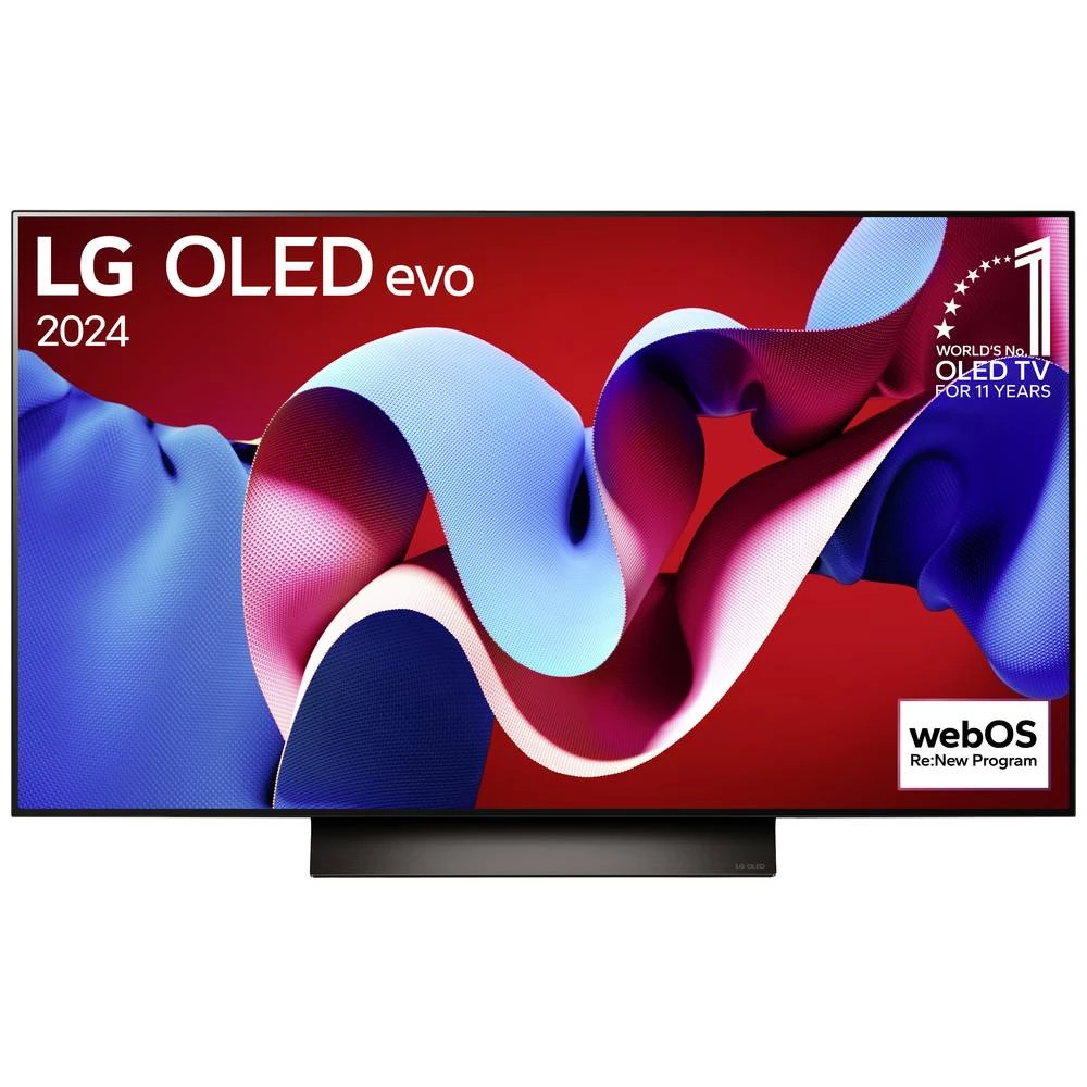 LG Electronics OLED48C47LA 4K OLED evo TV OLED-TV 121 cm 48 palac Energetska učinkovitost 2021 G (A - G) ci+, dvb-c, dvb slika