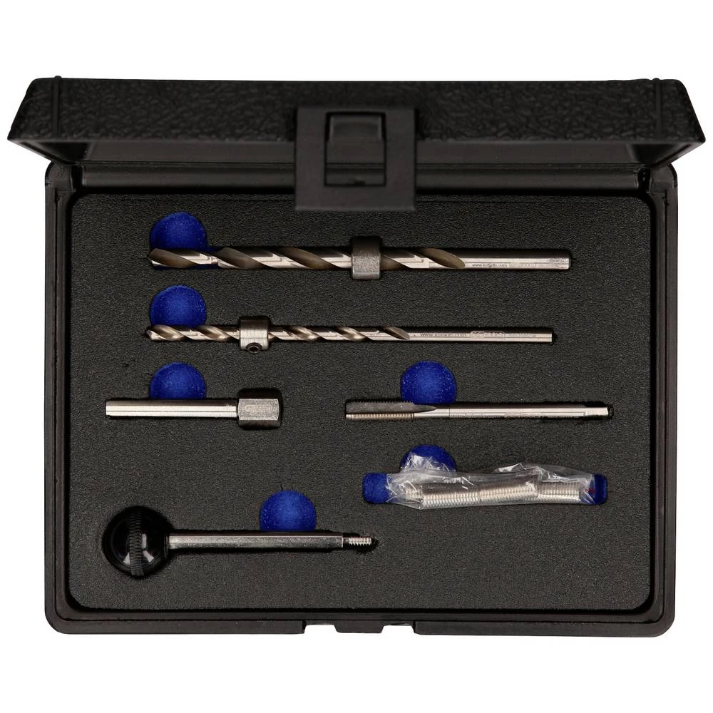KS Tools 405.0800 Set za popravak vijaka za pričvršćivanje injektora za Mercedes CDI, 9 kom slika