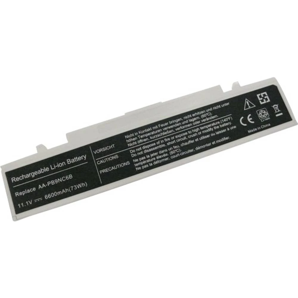 Beltrona Prijenosno računalo-akumulator SAMR510HWEISS 11.1 V 6600 mAh Samsung Zamjenjuje originalnu akum. bateriju AA-PB9NC6B slika