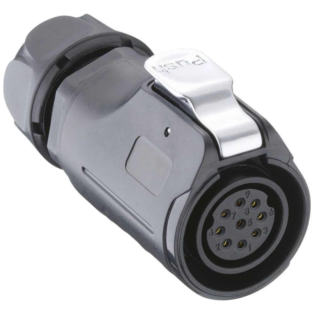 Lutronic 2640 09 T12CB T okrugli konektori žženski konektor, ravni 1 St. slika