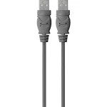 Belkin USB 2.0 Priključni kabel [1x Muški konektor USB 2.0 tipa A - 1x Muški konektor USB 2.0 tipa A] 1.8 m Crna UL certificiran