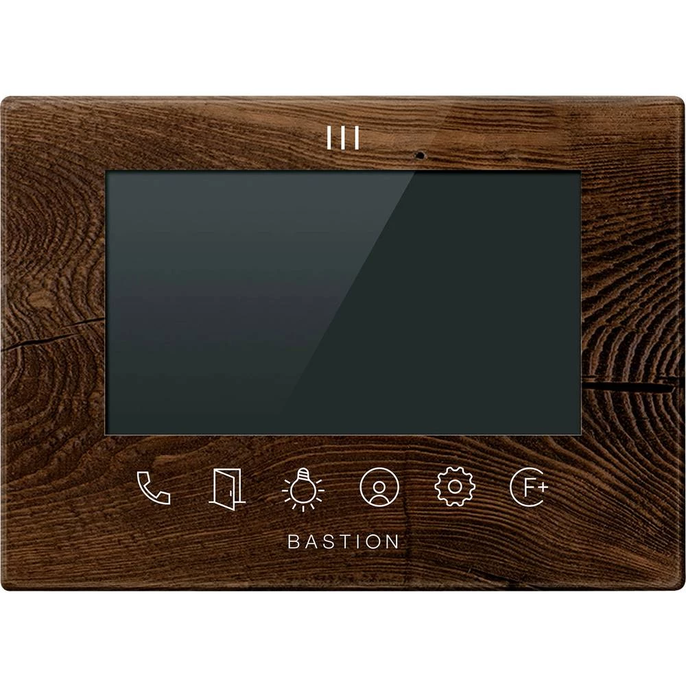 Bastion BA.IU7.WOT video portafon za vrata lan unutarnja jedinica 1 obiteljska kuća drvo (tamno) slika