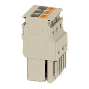Utikač (stezaljke)USH IN, 6 mm², 500 V, 30 Broj: 3, tamno bež APG 6/3 MBB 2762340000  Weidmüller 20 St. slika