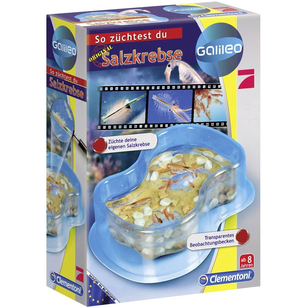 Clementoni 69937 Galileo - Original Salzkrebse eksperimentalni komplet iznad 8 godina slika