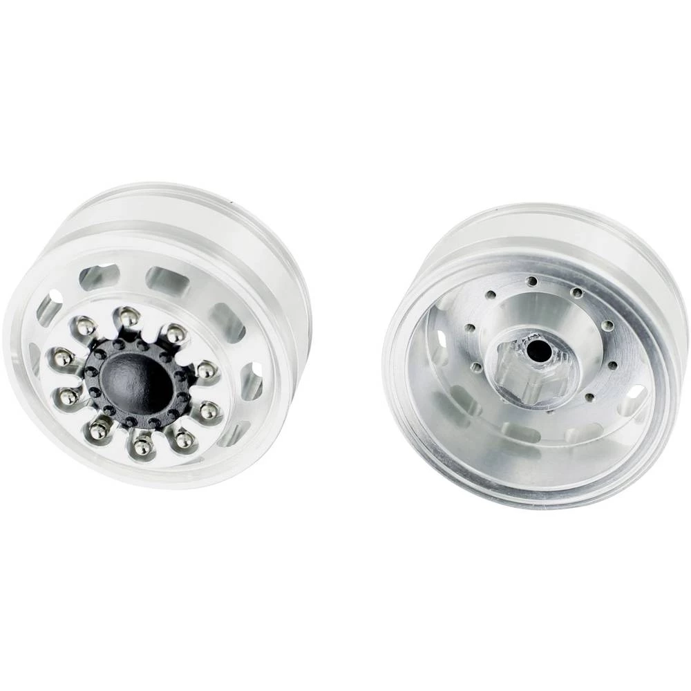 Carson Modellsport 1:14 Kamion Naplatci Aluminijum Duga rupa Srebrna 2 ST slika