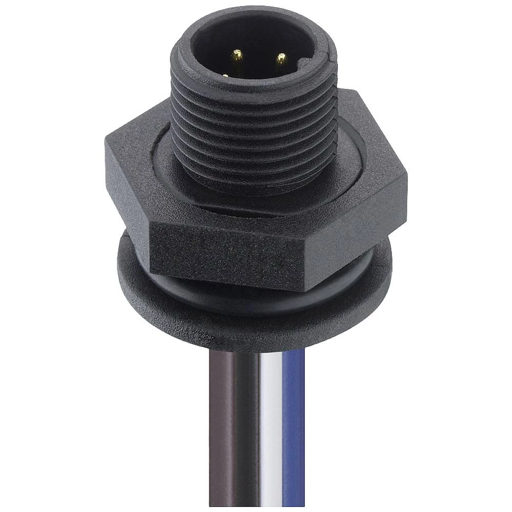 Lutronic 1231 04 T16CW100 0,5m ugradbeni konektor za senzor/aktivator M12 utikač, ugradni Broj polova: 4 1 St. slika