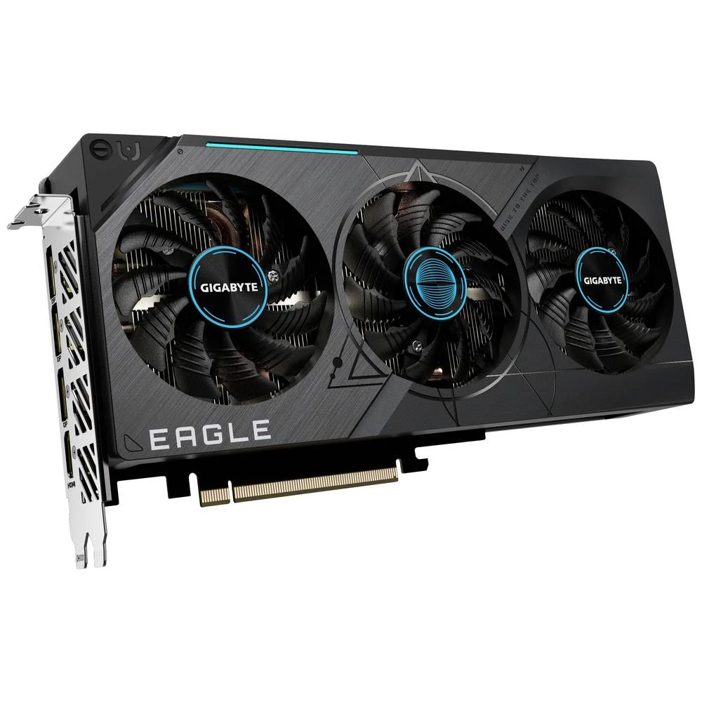 Gigabyte grafička kartica Nvidia GeForce RTX 4070 Super EAGLE OC  12 GB GDDR6X-RAM PCIe x16  HDMI™, DisplayPort navijena slika