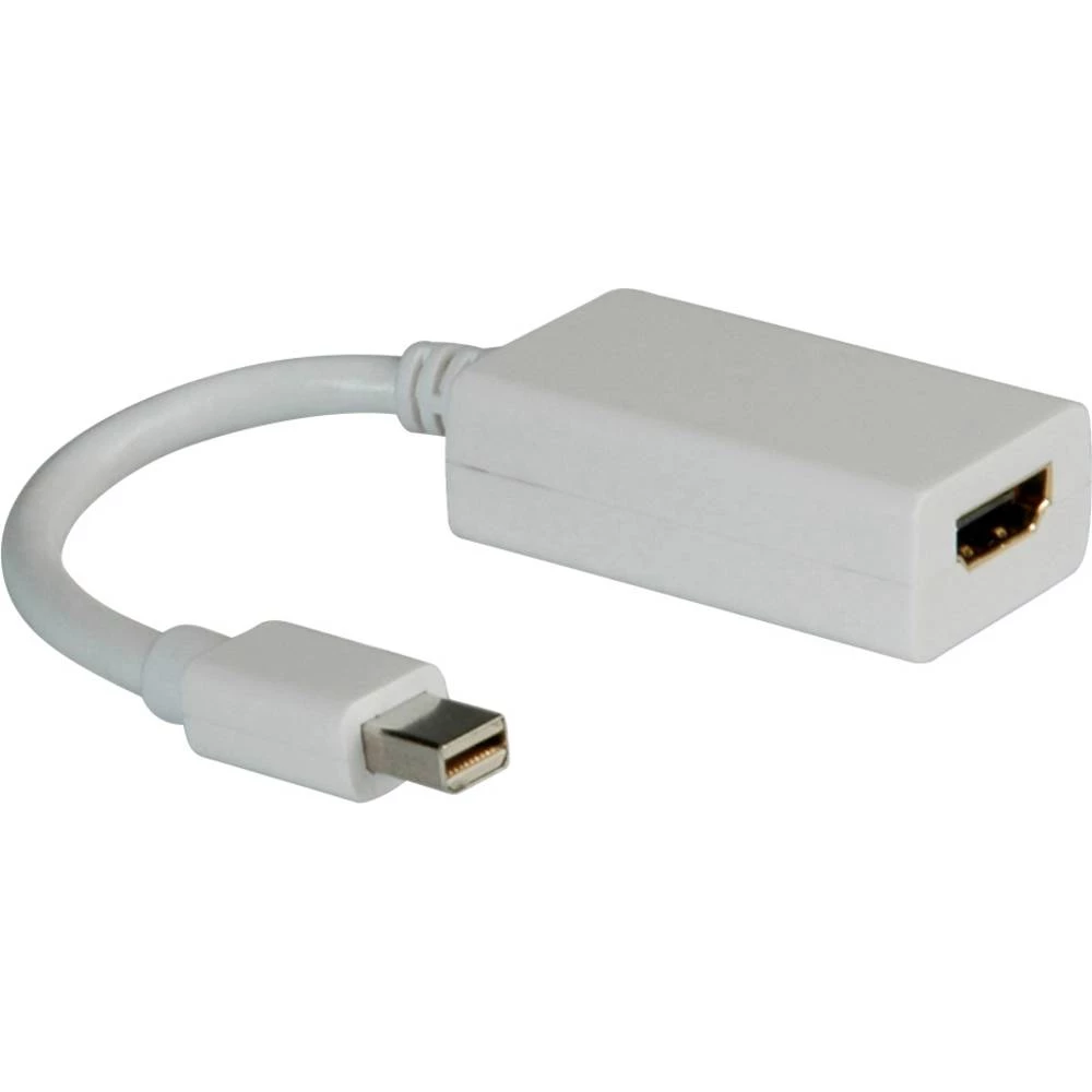 Roline Mini-DisplayPort priključni kabel 0.10 m 12.03.3142 bijela [1x muški konektor mini displayport - 1x ženski konek slika