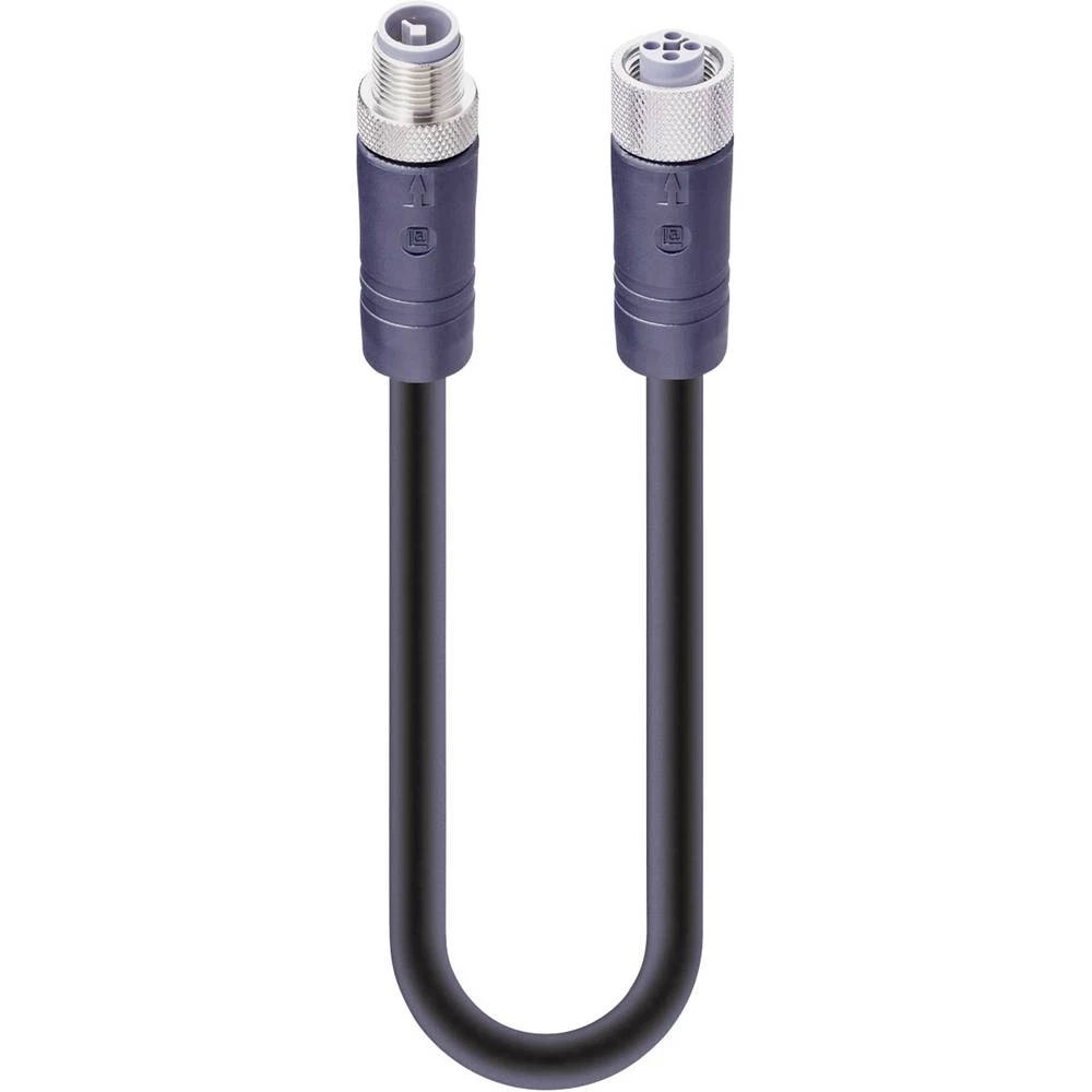 Lumberg Automation 934853316 Priključni kabel za senzor/aktivator M12 Ravni muški konektor, Žženski konektor, ravni 2 m Broj pol slika