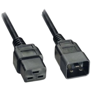 Akyga struja priključni kabel [1x ženski konektor IEC c19, 16 a - 1x muški konektor IEC, c20] 1.80 m crna slika