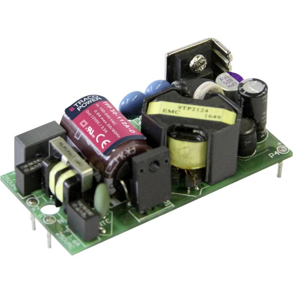 AC/DC modul napajanja, otvoreni okvir TracoPower TPP 30-115A-D +15.0 V/DC 2000 mA slika