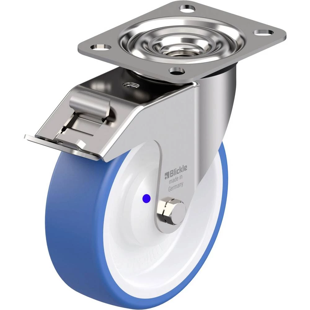 Blickle 942099 LEX-POTHS 125XKA-FI okretni kotačič od nehrđajućeg čelika Promjer kotača: 125 mm Nosivost (maks.): 150 kg slika