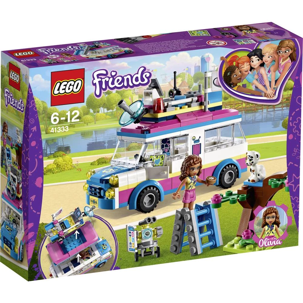 LEGO&reg; FRIENDS 41333 Olivijino vozilo za spašavanje slika