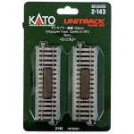 #####H0 Kato Unitrack 2-143 rasklopna tračnica 123 mm 2 St.