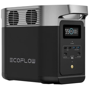 ECOFLOW Delta 2 powerstation LiFePO 4 crna s regulatorom punjenja slika
