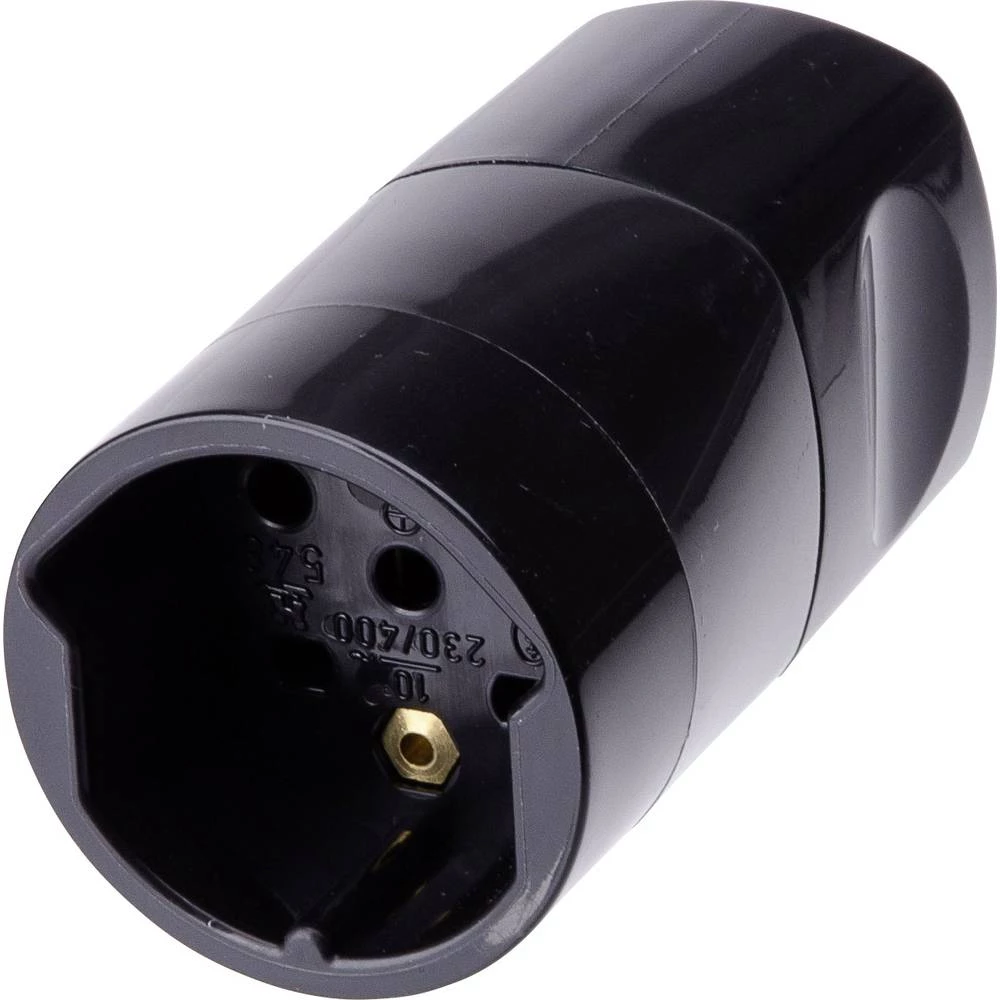 Max Hauri 106422 spojnica za napajanje za švajcarsku poliamid  400 V crna slika