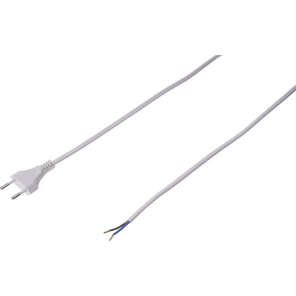 Max Hauri 114312 struja kabel za napajanje  bijela 2.00 m slika