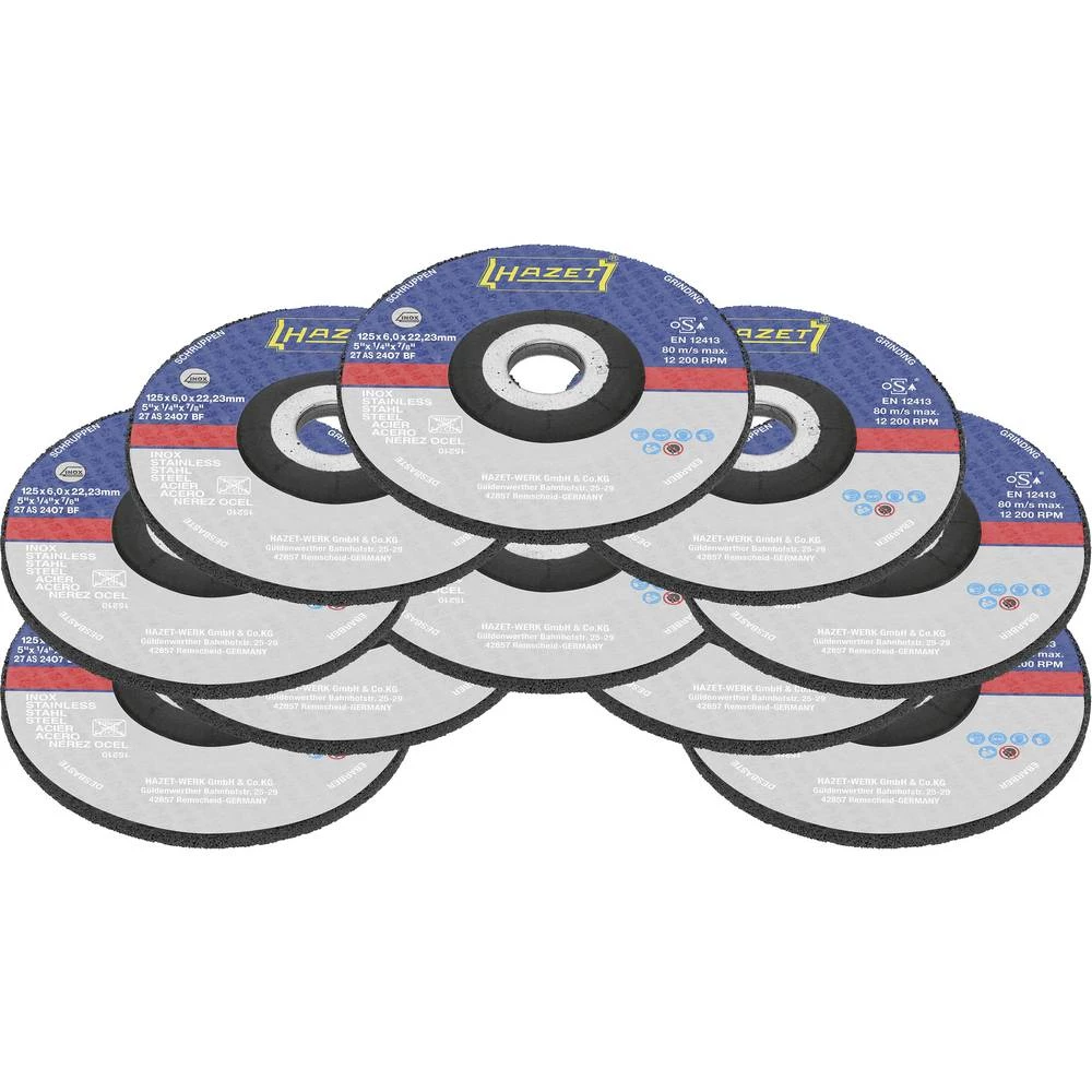 Ploča za grubu obradu ravna Hazet 9233-011/10 1 ST slika