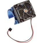 Hladnjak za motor s ventilatorom Prikladno za motor za modelarstvo: 540 elektro motor Hobbywing Plava (metalik) boja