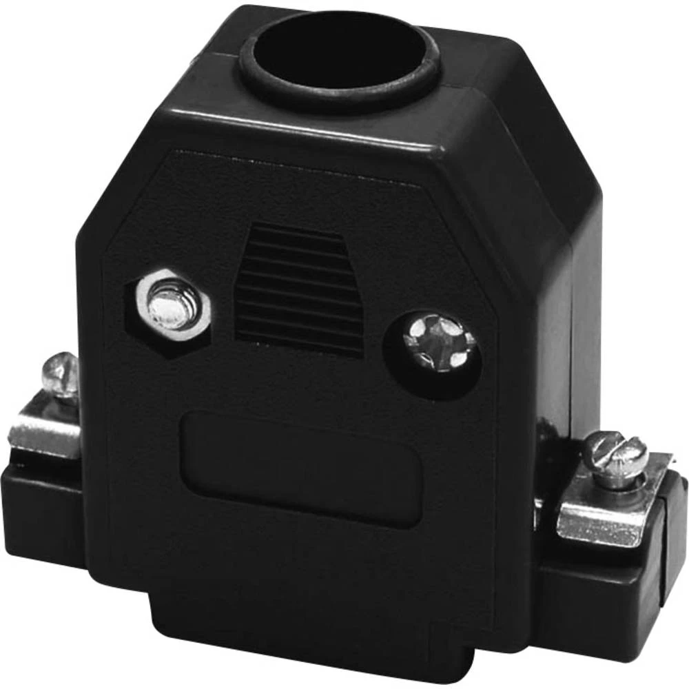 D-SUB kućište Broj polova: 15 Umjetna masa ojačana staklenim vlaknima, otporna na udare 180 ° Crna econ connect 50 ST slika