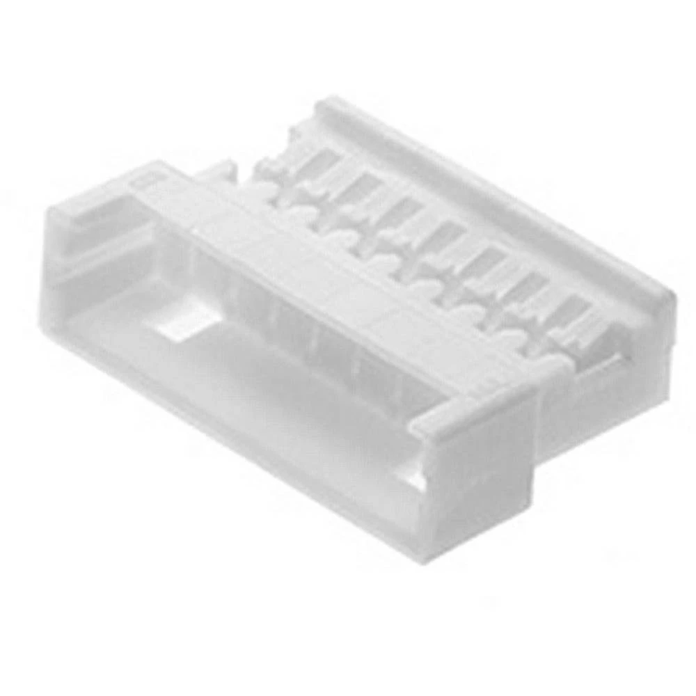 Molex 510470400 1.25mm Pitch, PicoBlade Plug Crimp Housing, Single Row, Friction Lock, 4 Circuits, Natural slika